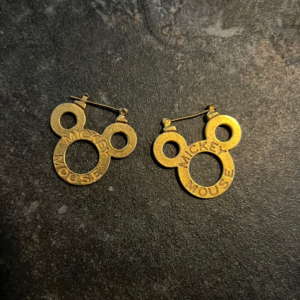 Vintage 90’s Mickey Mouse Earrings